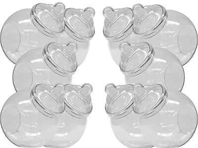 Buy Plastic Retro Sweet Jars 10 X 3.2L Candy Buffet Wedding Party SLIGHT SECONDS • 23.99£