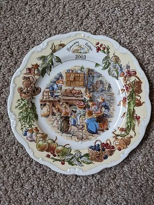 Buy Brambly Hedge By Royal Doulton 2003 Year Plate A Series Of Four Collection  • 50£