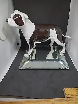 Buy John Beswick Collectors Dog Figurine - Black & White Staffordshire Bull Terrier • 44.99£