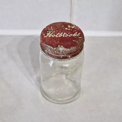 Buy Holbrooks Vintage Glass Jar With Lid Collectible  • 3.99£