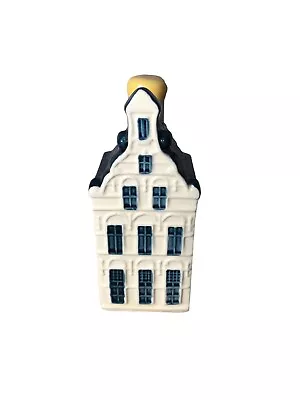 Buy Klm Bols Blue Delft Miniature House - Empty - Number 25 Ceramic Vintage #25 • 19.99£