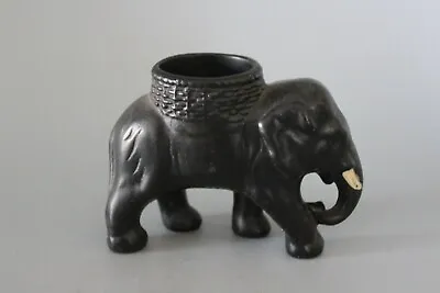 Buy Vintage Pottery Elephant Rd 736445 With Howdah • 9.95£