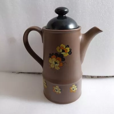 Buy Sadler Brown Marigold Coffee Pot • 24.99£