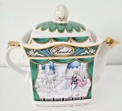 Buy Sadler William Shakespeare Hamlet Teapot 4443 H12cm Base 10x9cm • 10£