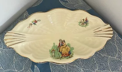 Buy Delightful Vintage Royal Staffordshire Pottery Honeyglaze Dish Victorian Couple • 9.49£