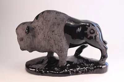 Buy R Diane Martinez Black Art Pottery Native American Buffalo Sculpture Signed • 63.78£