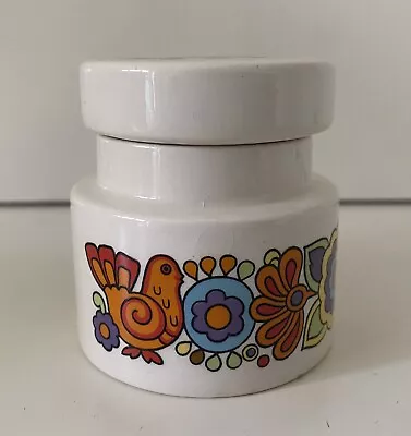 Buy Lord Nelson Condiment / Mustard Pot Gaytime Pattern Pottery • 8£