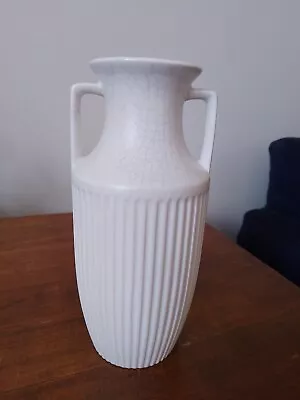 Buy Mid Century 60's Hornsea Classic  Ribbed Ewer Amphora Vase Alan Luckham?  • 15.50£