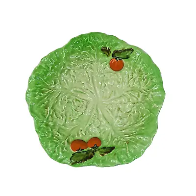 Buy Vintage Carlton Ware Lettuce Leaf With Tomato 9 Inch Dish Serving Piece England • 4£