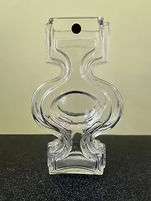 Buy Finnish Riihimäen Lasi Clear Glass 'Emma' Vase By Helena Tynell (1968) • 140£