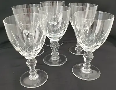 Buy Vintage 6 Exquisite Czech Crystal Wine/Cordial Glasses • 17.35£