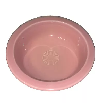 Buy Fiestaware HLC Fiesta Rose Vintage USA Vegetable Bowl Stoneware Dish Pink Heavy • 18.97£
