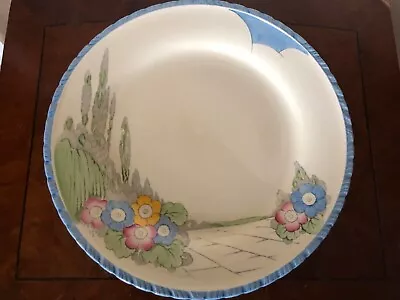 Buy Beautiful  Trentham  Art Deco Floral Dinner Plate C1920s VGC Hand Painted  • 10£