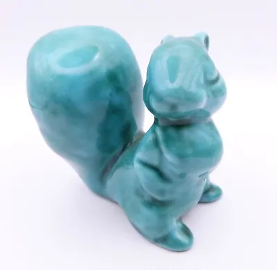 Buy Vintage Anglia Pottery Turquoise Squirrel GC • 10.99£