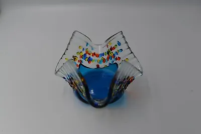 Buy Curved Sparkles Glass Tealight Holder • 10£