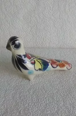 Buy * Vintage / Retro Mexican  Collectable Colourfull Bird Ornament Hand Painted * • 15£
