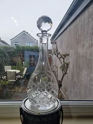 Buy Vintage  Cut Crystal Decanter In Good Condition - Though Needs A Clean • 14.88£