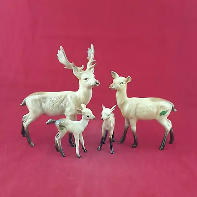 Buy Beswick Deer Family Stag 981 Doe 999A & Two Fawn 1000B - 7240 BSK • 148.75£