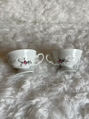 Buy Royal Kent Collection Poland - Bavarian Rose Tea / Coffee Cup 3 7/8  Set Of 2 • 5.74£