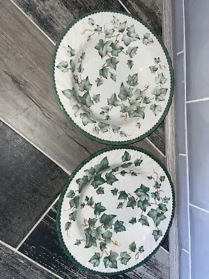 Buy 2x COUNTRY VINE BHS 9  RIMMED PASTA SOUP DESSERT BOWL DISH DISHES BOWLS + 1 FREE • 9.99£