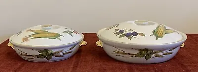 Buy 2 Royal Worcester Oven To Table Ware Lidded Dishes • 8£