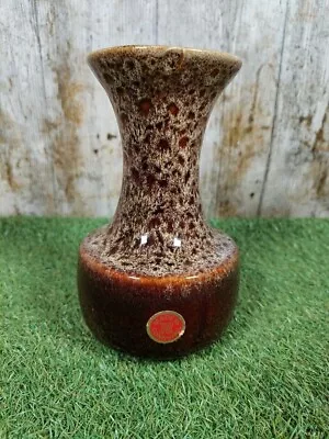 Buy Fosters Studio Pottery Vase 8  Made In Cornwall England • 6.90£