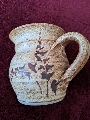 Buy Vintage Rustic Leaf Design Ballydougan Studio Pottery Mug - Northern Irish • 8£