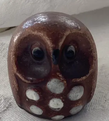 Buy Small Ceramic Brown Speckled Owl • 2£