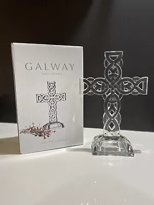 Buy Galway Crystal - 24% Lead Crystal - Celtic Cross - Boxed • 35£