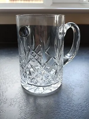 Buy Lead Crystal Glass Tankard Bohemia Fine Cut Over 24% Mug Stein  • 15£