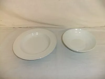 Buy C4 Pottery Johnson Bros - Plain White Tableware Dishwasher & Microwave Safe 4C6B • 6.93£