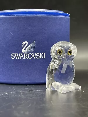 Buy Swarovski Crystal Owl Ornament On Frosted Branch Boxed 1003319 A 9100 NR 000 151 • 32£