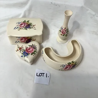 Buy AXE VALE Pottery Set Of 4 Small Vases And POTS - LOT 1 • 7.95£