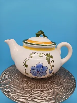 Buy Della Ware Earthenware Ceramic Teapot Laurita Made In The USA • 23.97£