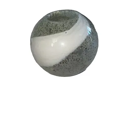 Buy Vintage Langham Glass House Round  Vase • 11.42£