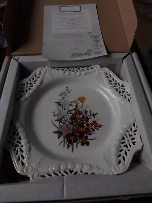 Buy Royal Creamware Floral Collection Perforated Plate  BUTTERCUPS    Paul Jerrard • 6£