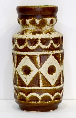 Buy Vintage WEST GERMAN POTTERY Retro FAT LAVA Vase MID-CENTURY MODERN By BAY • 71.99£