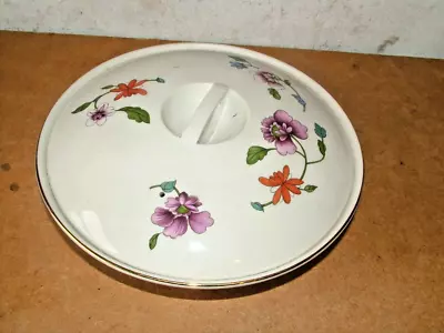 Buy Royal Worcester Astley White Floral Gold Edge Casserole Dish Oven To Table Ware • 24.99£