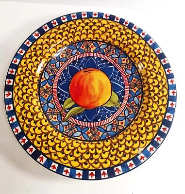 Buy Williams Sonoma SICILY Ceramic Salad Plate Yellow Made In Italy • 23.05£