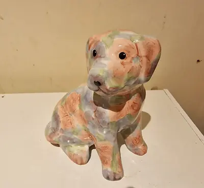 Buy Park Rose Pottery - Floral  Dog Figurine • 28£