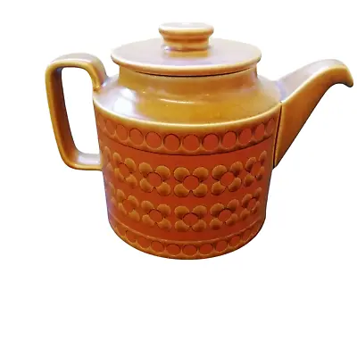 Buy Vintage Hornsea Saffron Teapot Brown • 12.99£