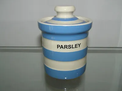 Buy Original T G Green Cornish Blue Herb Spice Jar Parsley Brand New Never Used  • 34.95£