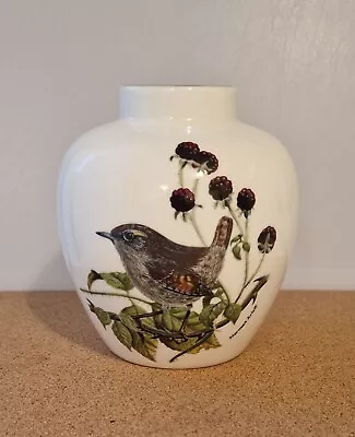 Buy Vintage Crown Staffordshire Bone China Small Vase - Wildlife Design • 4.75£