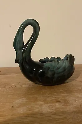 Buy Vintage Blue Mountain Pottery Swan Sculpture Canadian Studio Art • 20£