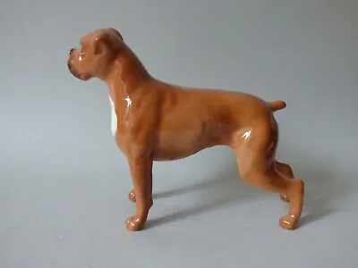 Buy Rare Large Animal Collectable Beswick Tan Boxer Dog Blue Mt Greta  Free Uk P+p • 56.43£