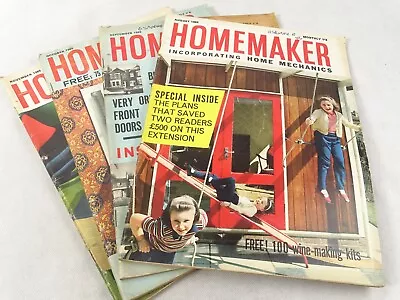 Buy 4 X Vintage Homemaker Magazine. 1965 • 5.99£