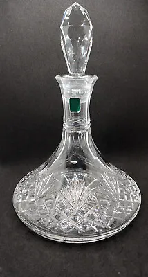 Buy Vintage Edinburgh Crystal Ships Decanter Iona Pattern, Lead Crystal Decanter • 99.99£
