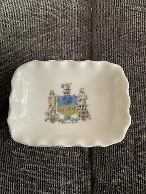 Buy Crested Ware Small Soap Dish Sheffield • 1.49£