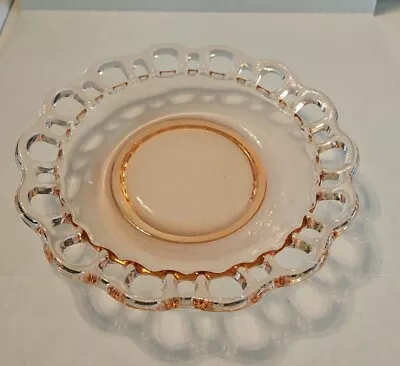 Buy Anchor Hocking Old Colony Pink Depression Glass 8 1/4  Shallow Bowl NOS • 26.24£