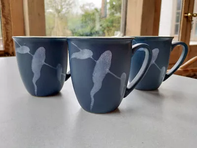 Buy Denby Blue Spirit Mugs, Set Of 3 • 15£